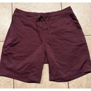 Ten Thousand Shorts Mens Small Red Maroon Foundation Short 7” Unlined Athletic
